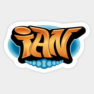 IAN Sticker